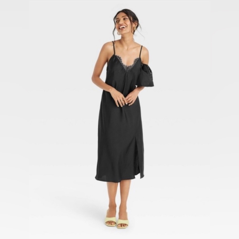 Women's Sleeveless Cami Lace Dress - A New Day